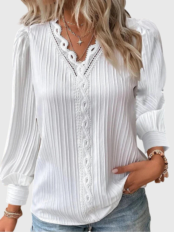 Andrea | Blouse Jersey Élégante