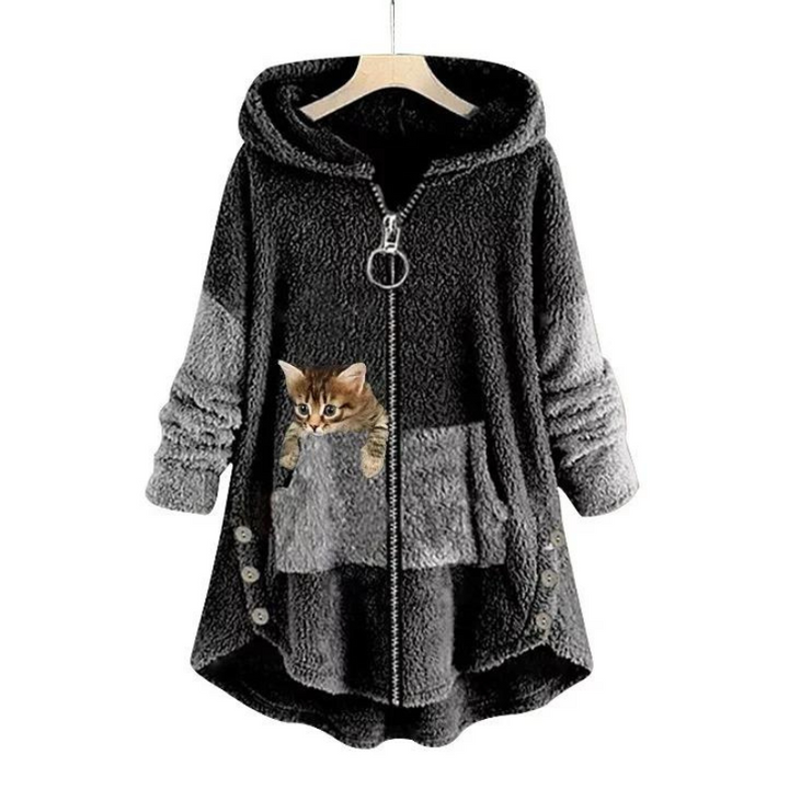 Vanda | Veste chaude et douce, aussi câline qu'un ours en peluche