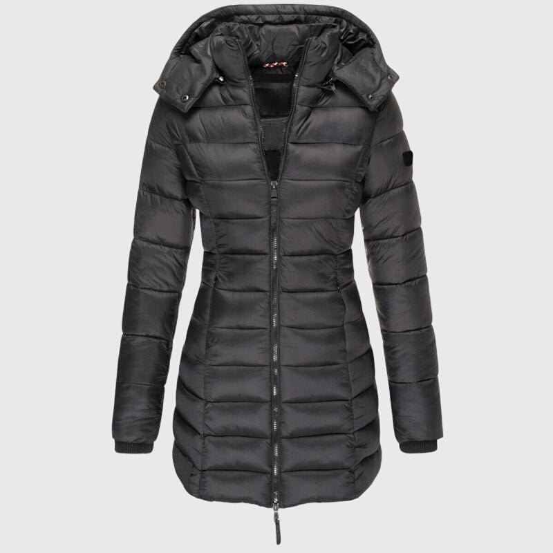 Freya | Manteau Long en Duvet