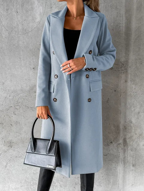 Amara | Manteau Long Intemporel