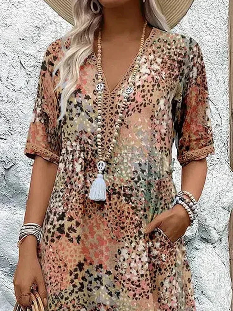 Victoria | Robe légère avec décolleté en V