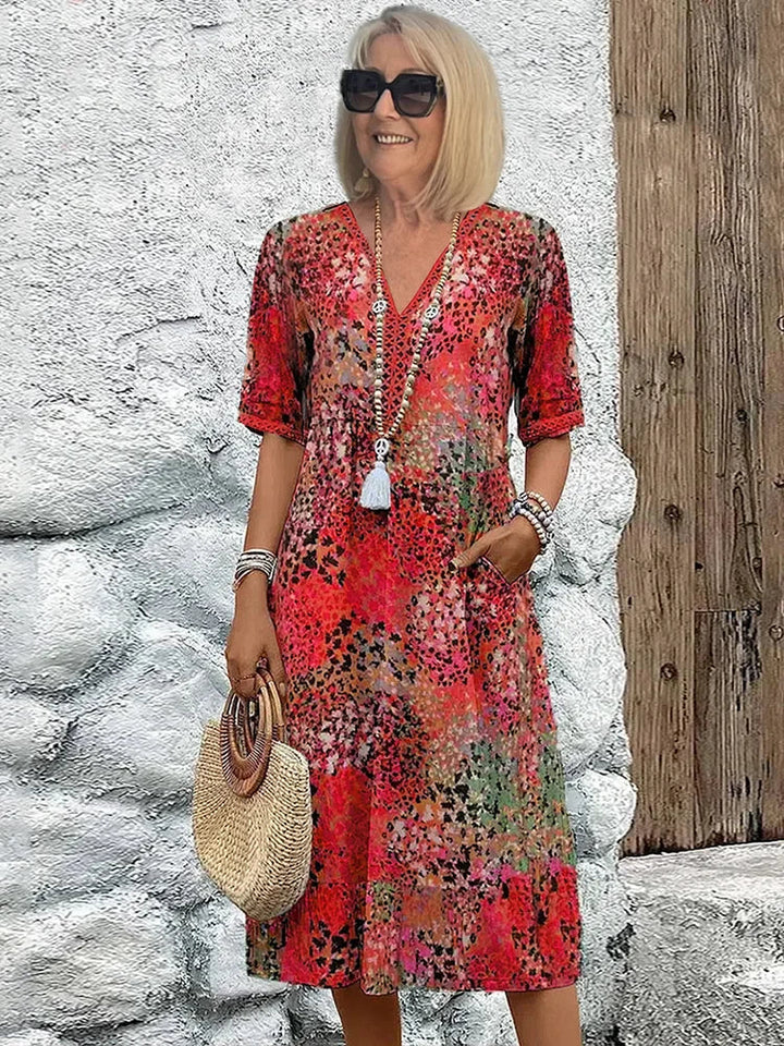 Victoria | Robe légère avec décolleté en V