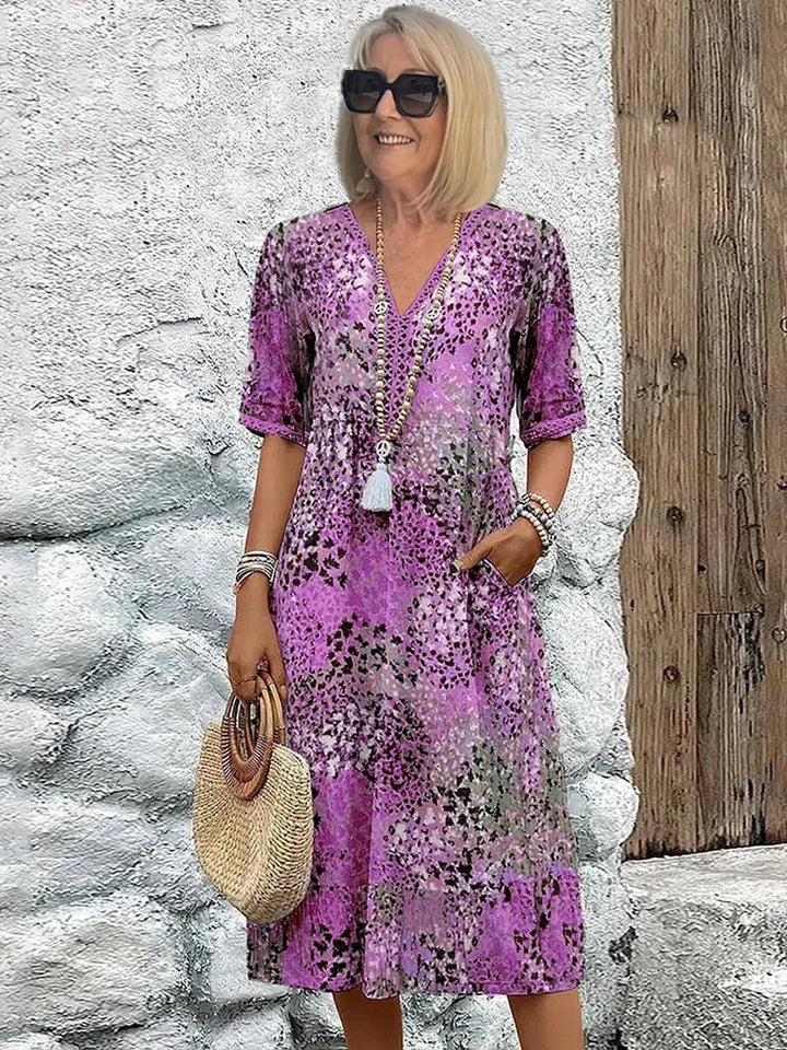 Victoria | Robe légère avec décolleté en V