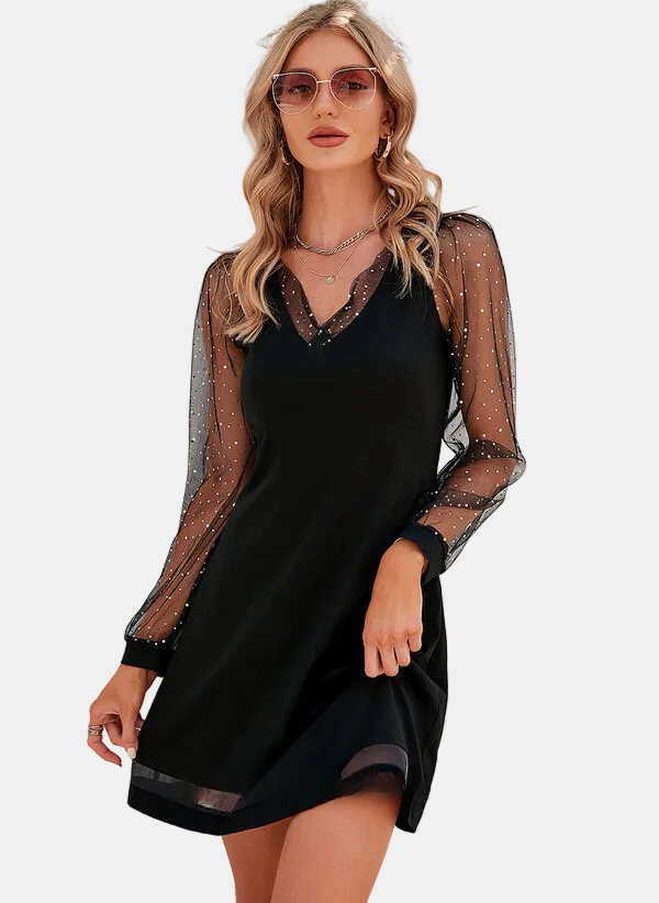 Lola | Robe élégante à col en V