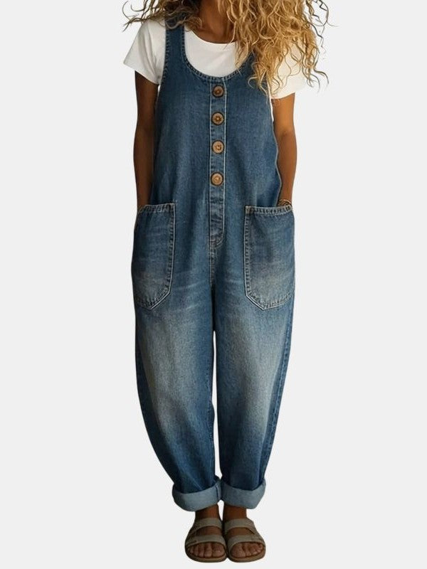Saylor | Salopette en Denim Vintage