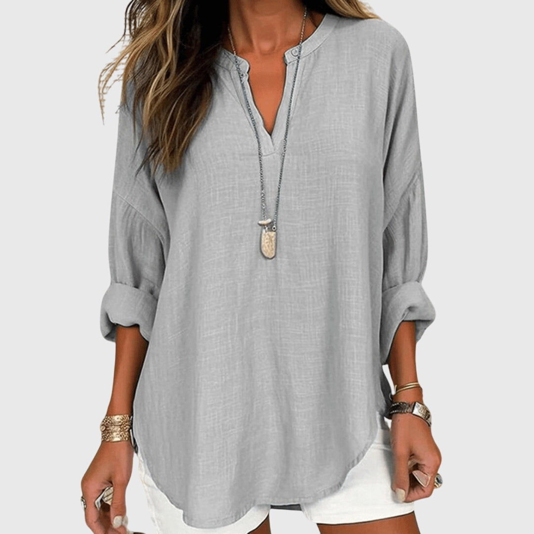 Lenara | Chemise de Plage Élégante et Fluide