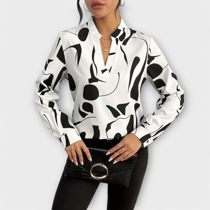 Lara | Blouse Élégante avec Design