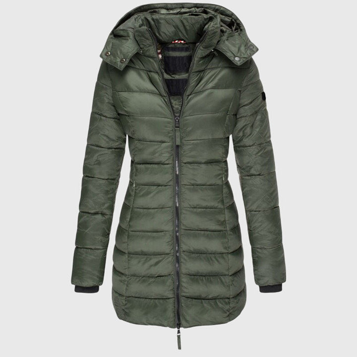 Freya | Manteau Long en Duvet