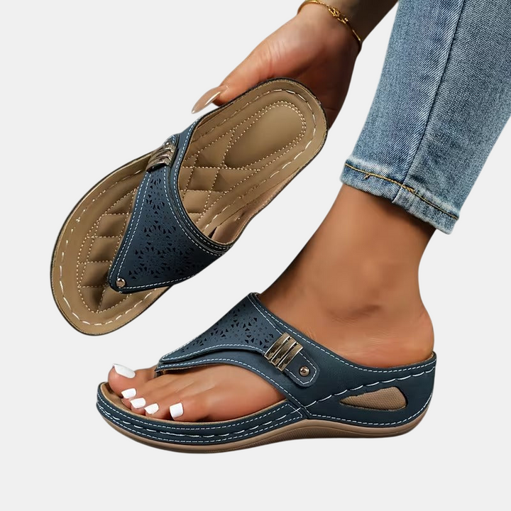 Archella | Sandales à Talon Wedge avec Support
