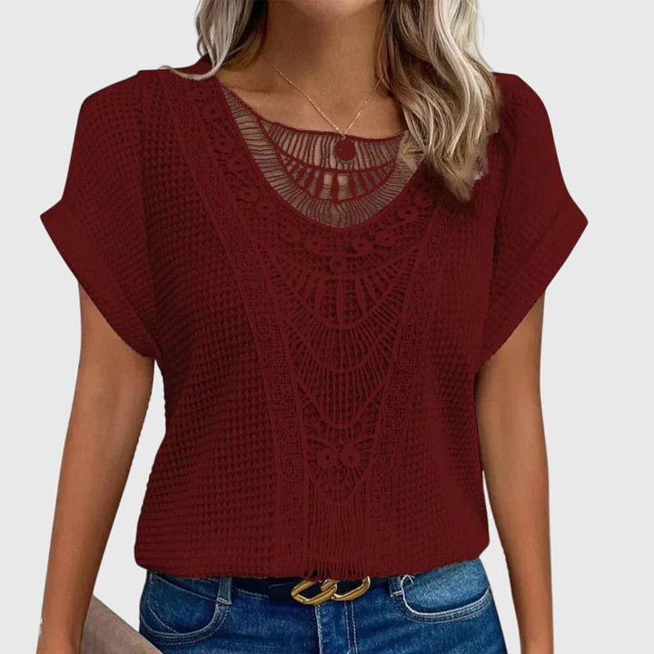 Pearl | Blouse Élégante Style Ibiza