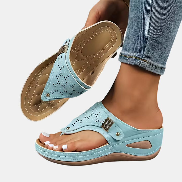 Archella | Sandales à Talon Wedge avec Support
