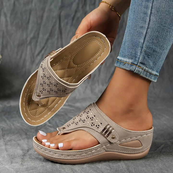 Elodia | Sandales à Talon Wedge pour Femme