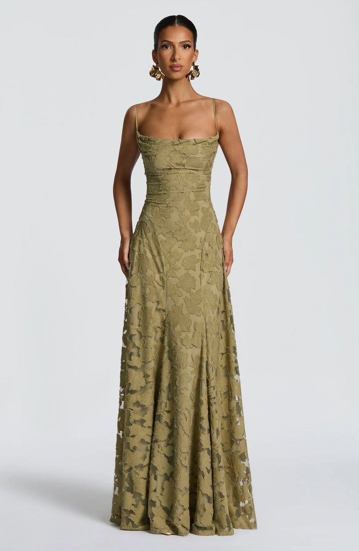 Esmeralda | Robe Maxi Élégante