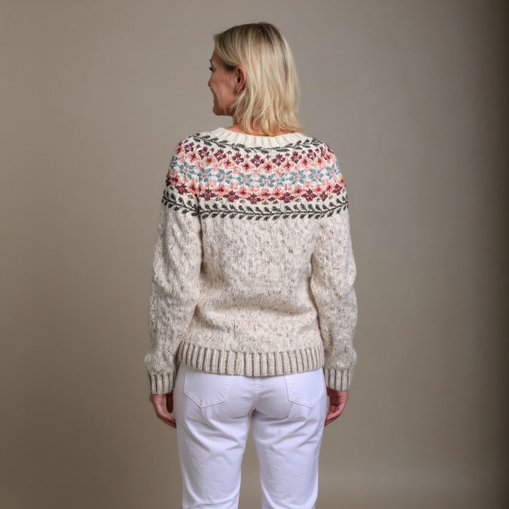 Madelyne | Veste en tricot vintage islandaise