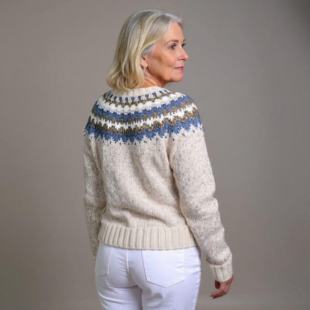 Peyton | Veste en tricot vintage islandaise