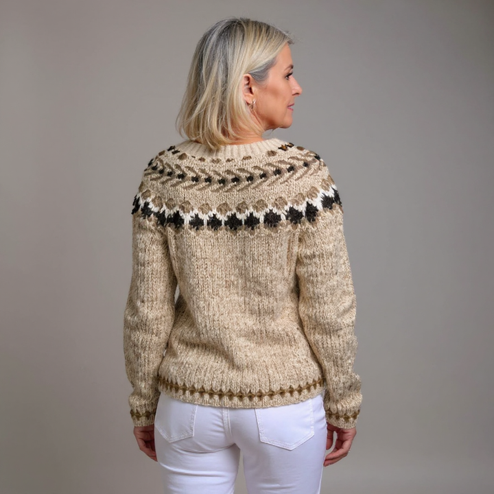 Aubree | Veste en tricot vintage islandaise