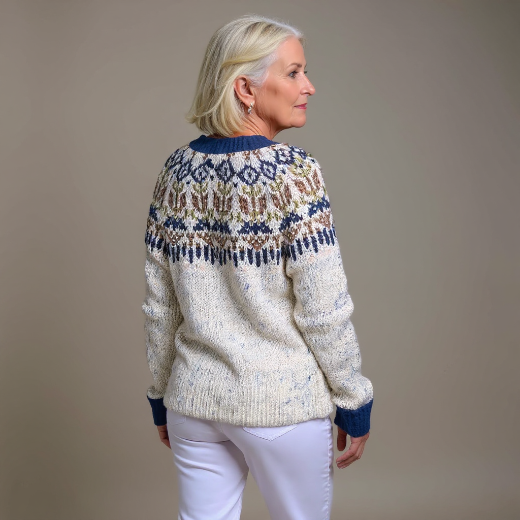 Hailey | Cardigan Vintage Islandais