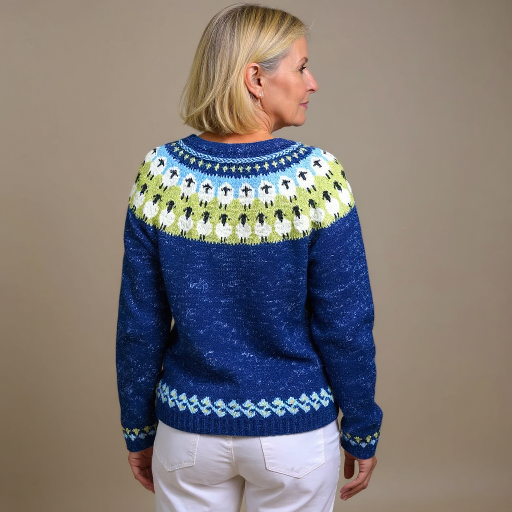 Sophie | Veste en tricot vintage islandaise