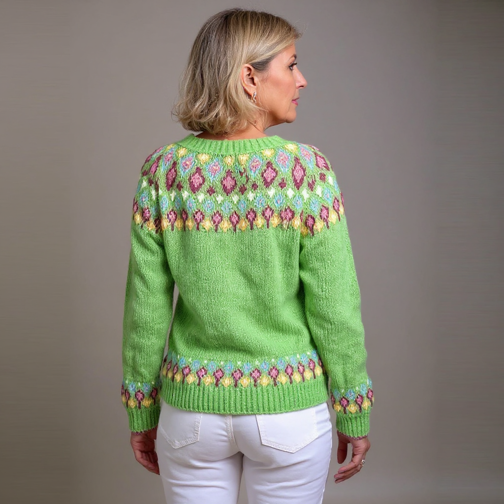 Rubie | Cardigan Vintage Islandais