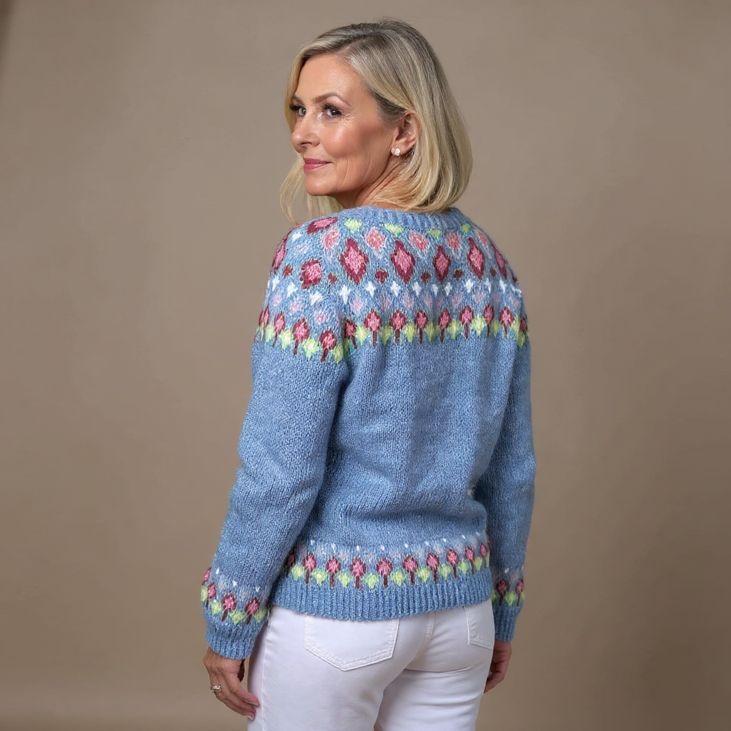 Quinnie | Veste en tricot vintage islandaise