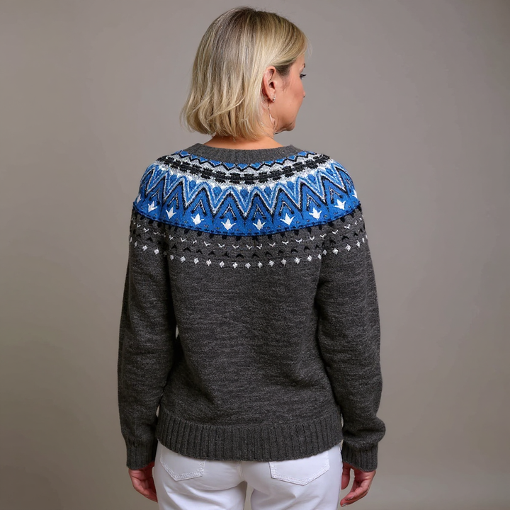 Jade | Cardigan en tricot vintage islandais