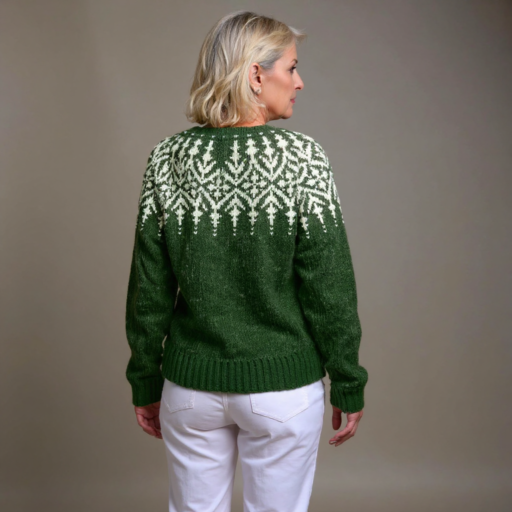 Brienne | Veste en tricot vintage islandaise