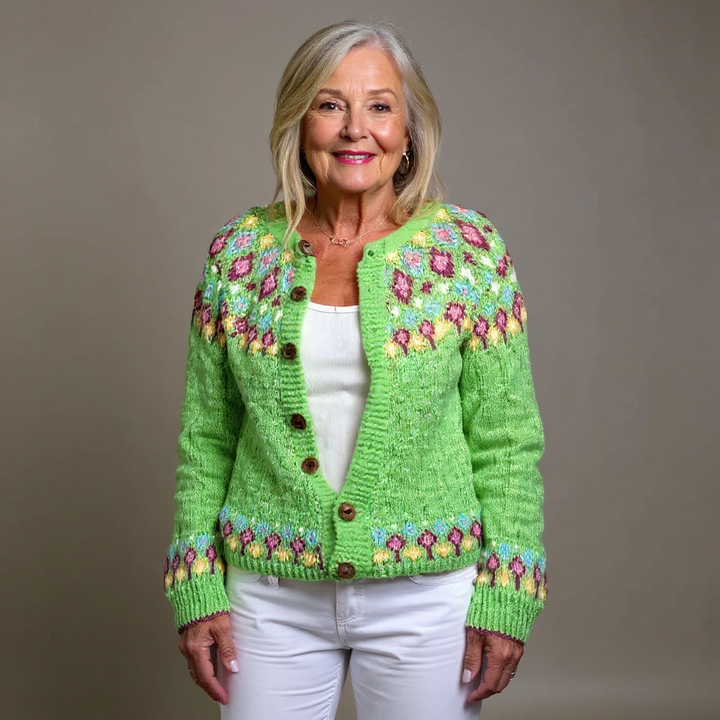 Rubie | Cardigan Vintage Islandais