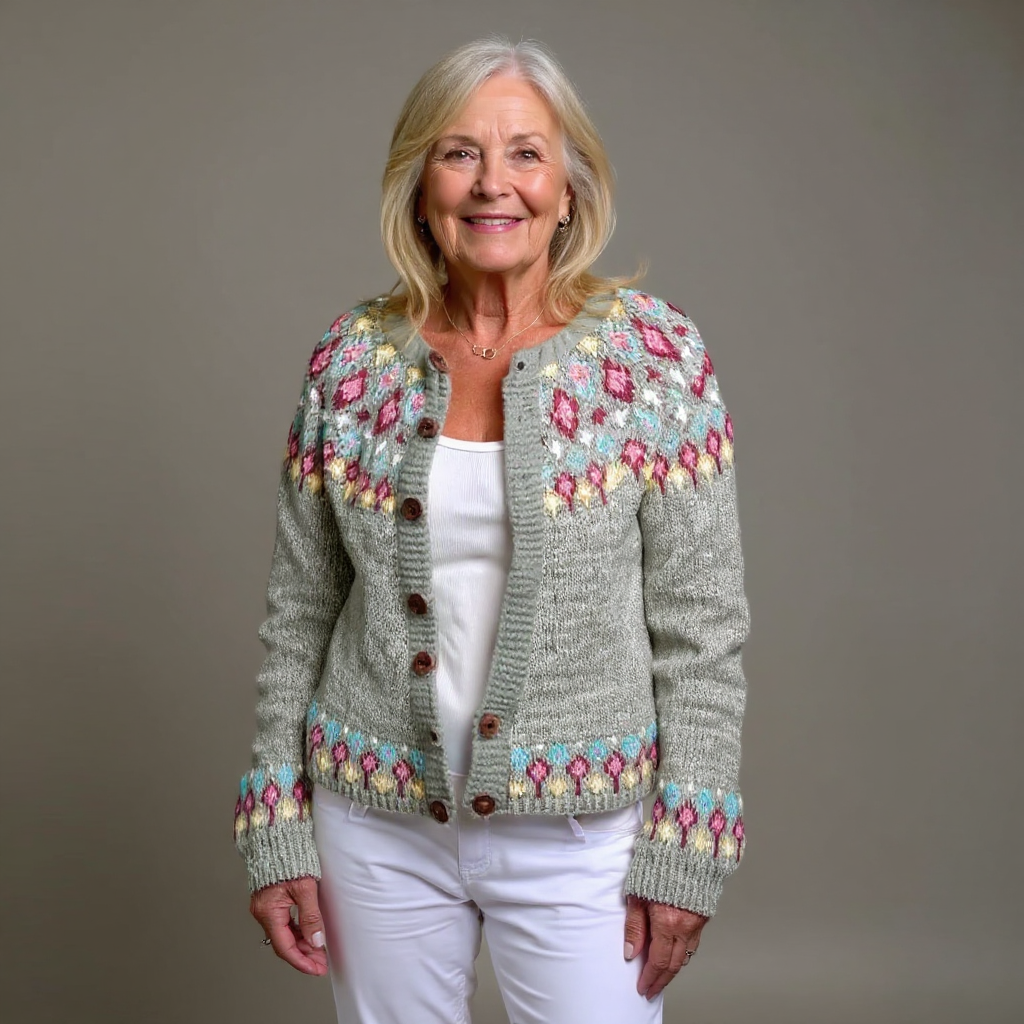 Madeline | Cardigan Vintage Islandais