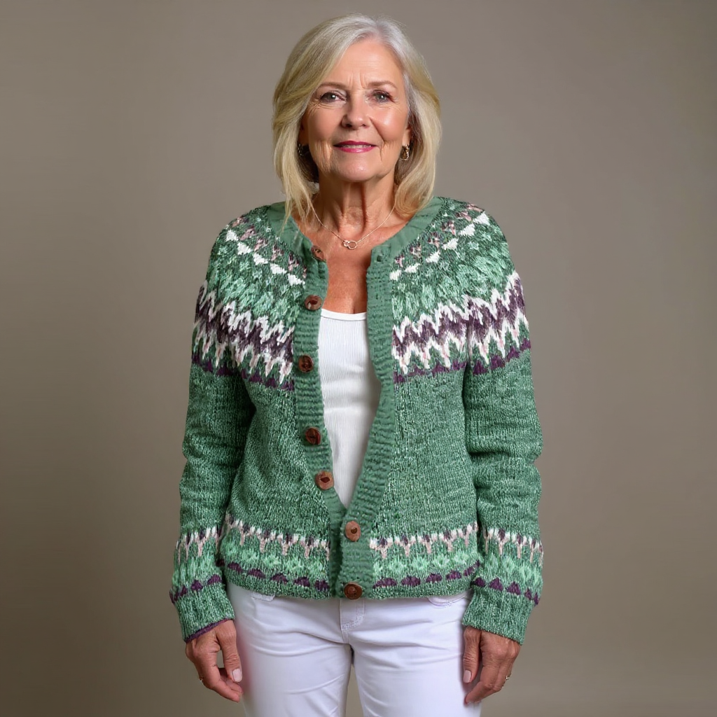 Delilah | Veste en tricot vintage islandaise