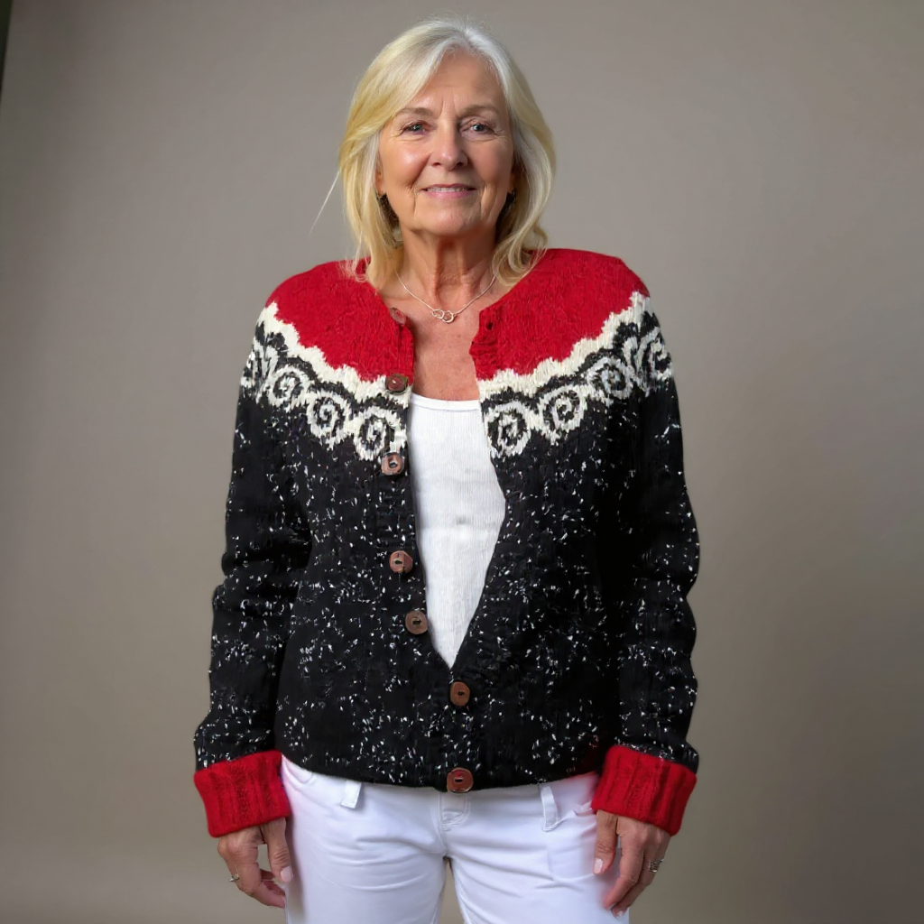 Taylor | Veste en tricot vintage islandaise