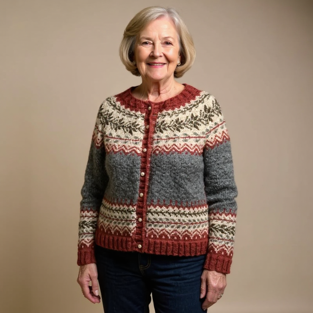 Jessica | Veste en tricot vintage