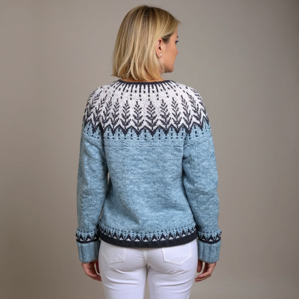 Clara | Veste en tricot vintage islandaise