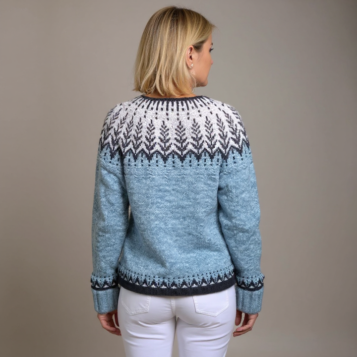 Clara | Veste en tricot vintage islandaise