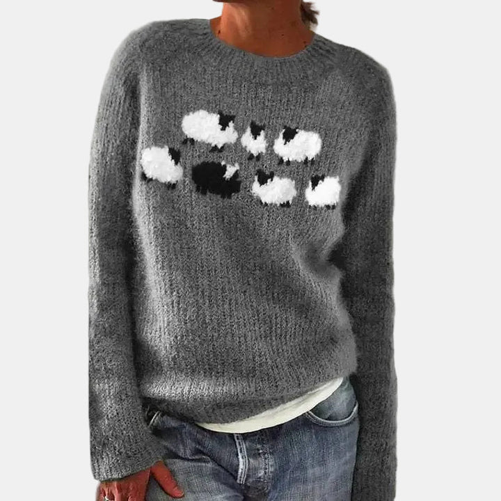 Olivia | Pull Rétro Confortable