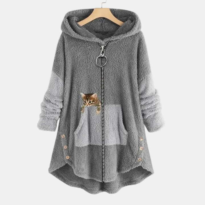 Vanda | Veste chaude et douce, aussi câline qu'un ours en peluche