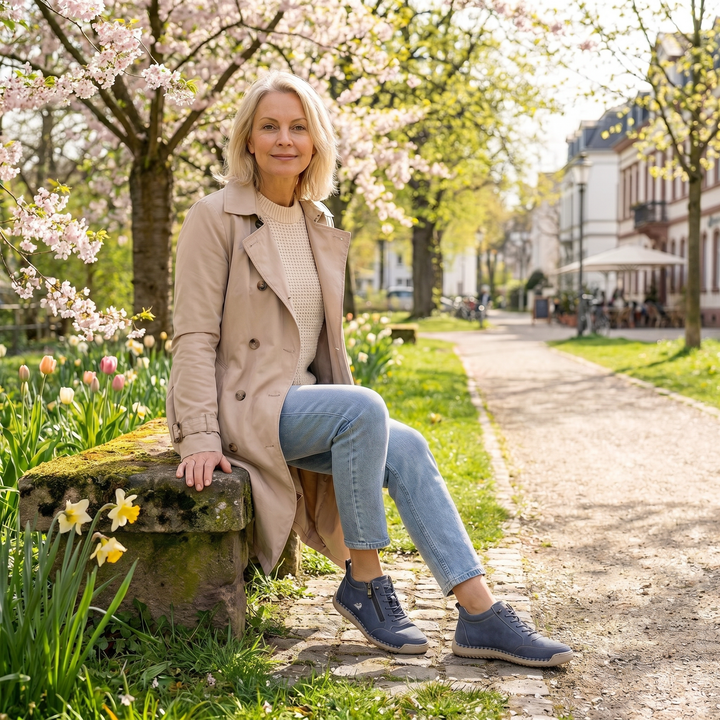 Mila | Chaussures Orthopédiques Confortables avec Fermeture Éclair