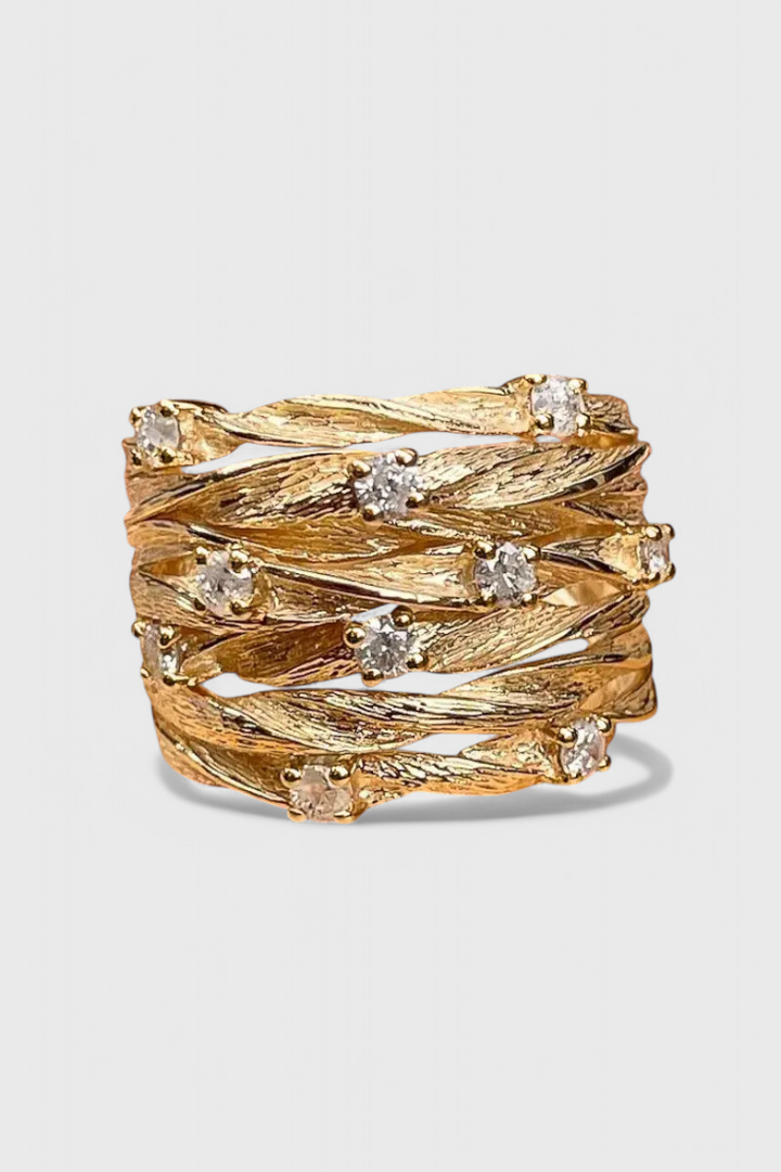Bague en Or Vintage avec Charme Intemporel