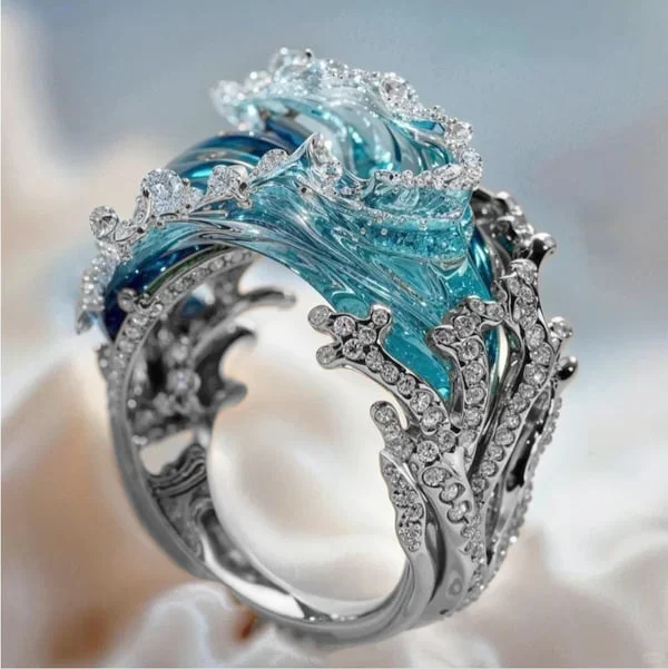 Perla | Bague Serment de l'Océan
