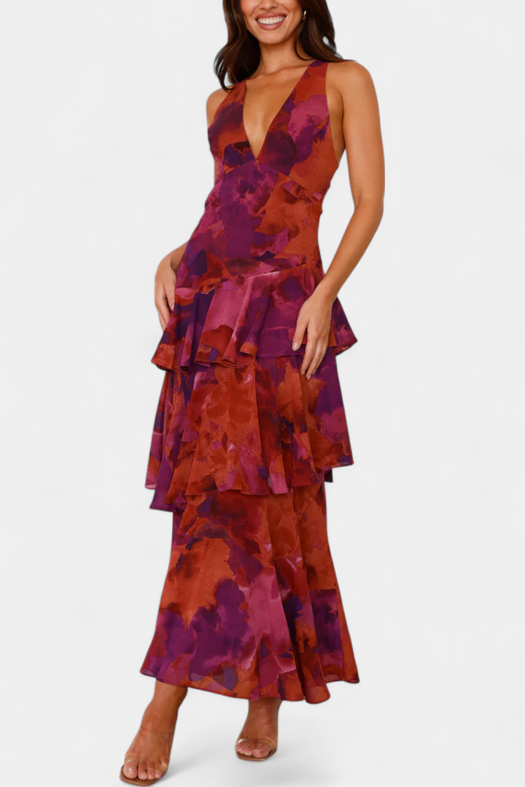 Julia | Robe en georgette V