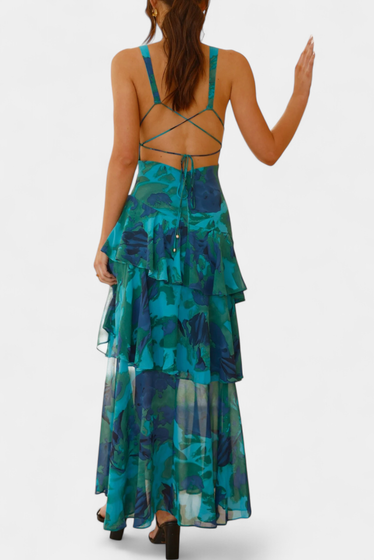 Julia | Robe en georgette V