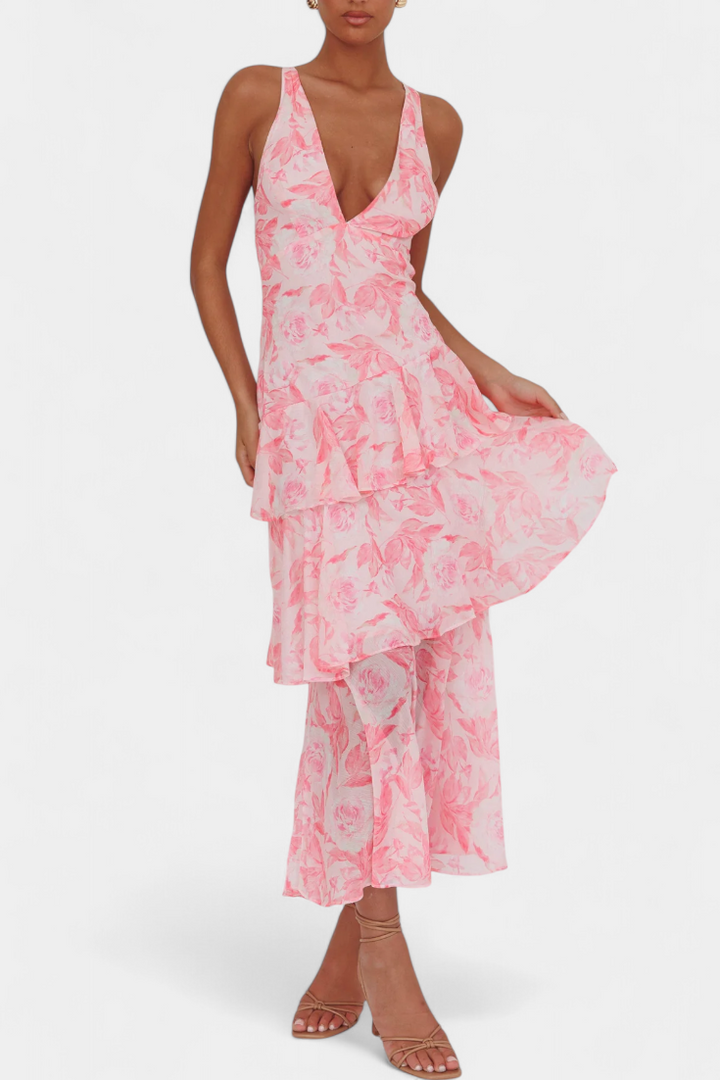Julia | Robe en georgette V