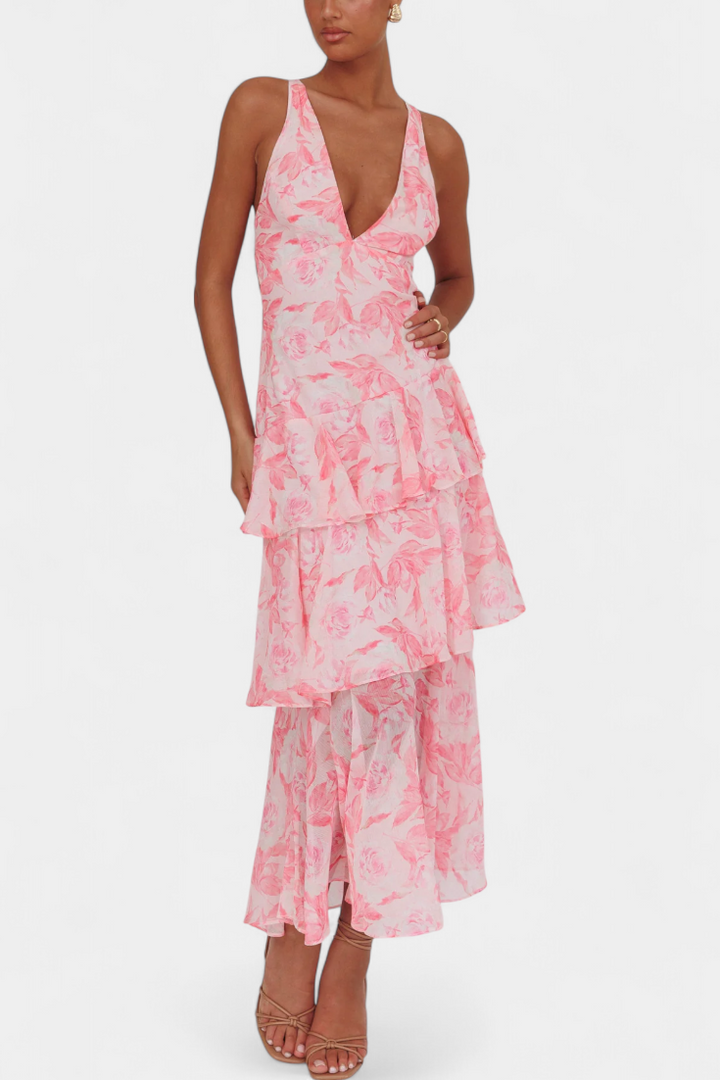 Julia | Robe en georgette V