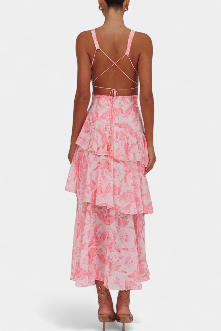 Julia | Robe en georgette V