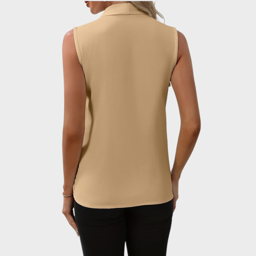 Roma | Blouse Sans Manches Avec Col En V