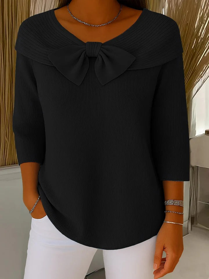 Lúa | Pull chaud et féminin avec nœud