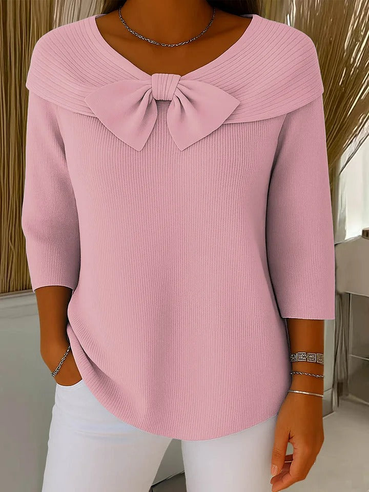 Lúa | Pull chaud et féminin avec nœud