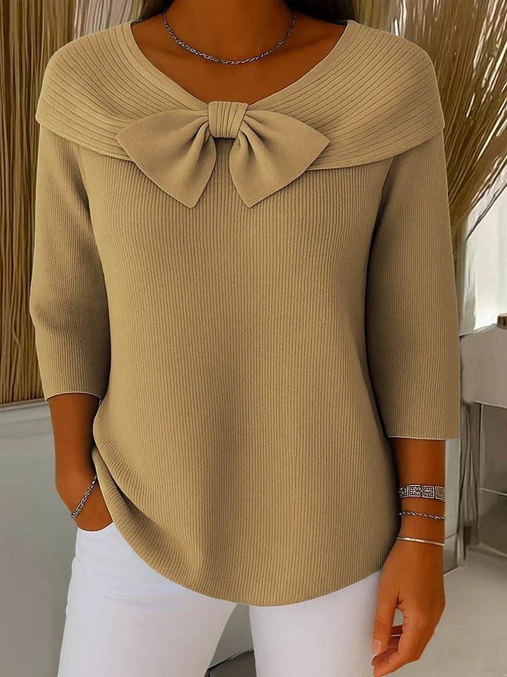 Lúa | Pull chaud et féminin avec nœud