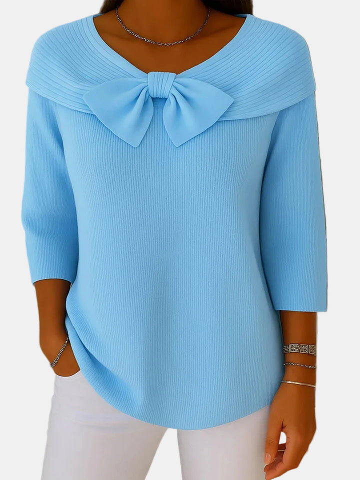 Lúa | Pull chaud et féminin avec nœud