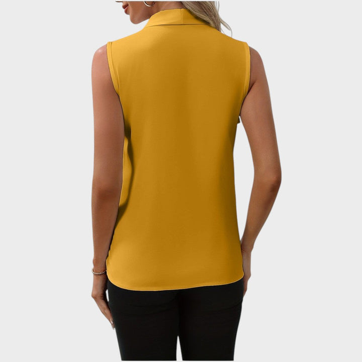 Roma | Blouse Sans Manches Avec Col En V
