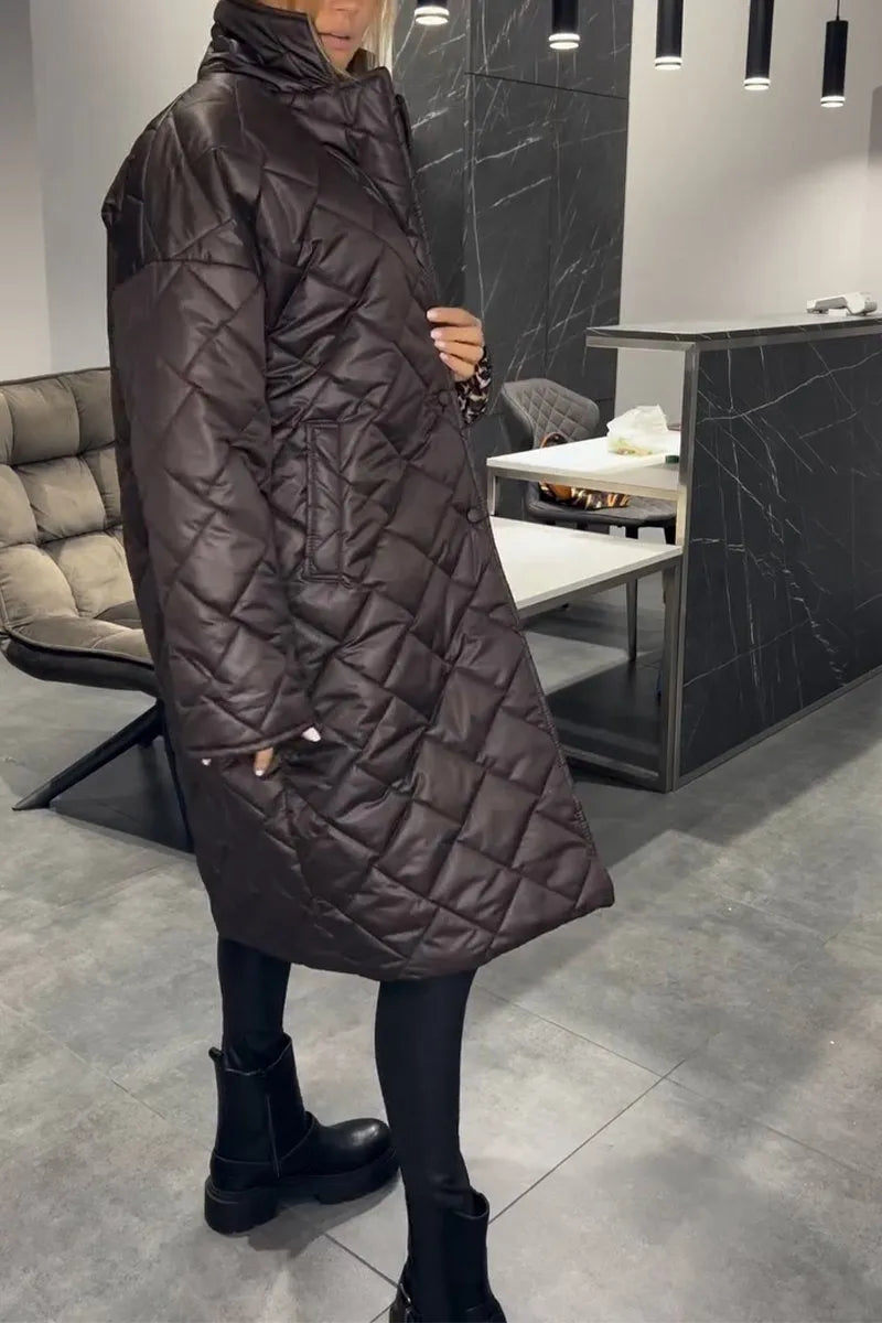 Ofira | Manteau réversible avec doublure léopard